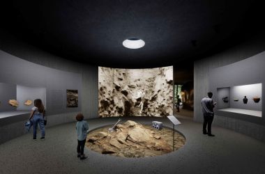 Idejno rjeenje Interpretacijski centar pilja Vindija prva nagrada autori Vanja Ili arhitektura i produkt dizajn Goran Josip Zmai graf8.jpg