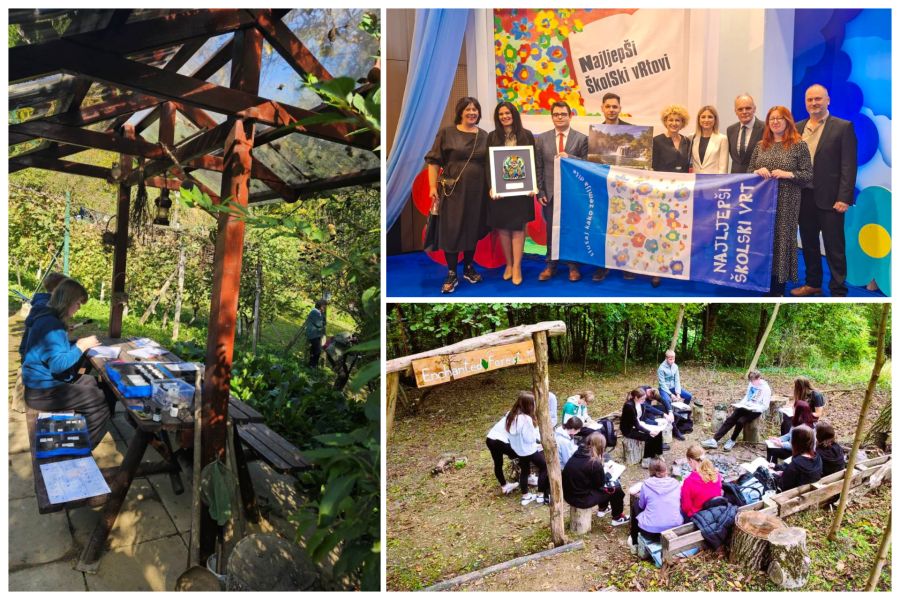 Prva privatna gimnazija Varaždin ima najljep&scaron;u učionicu na otvorenom u Hrvatskoj!