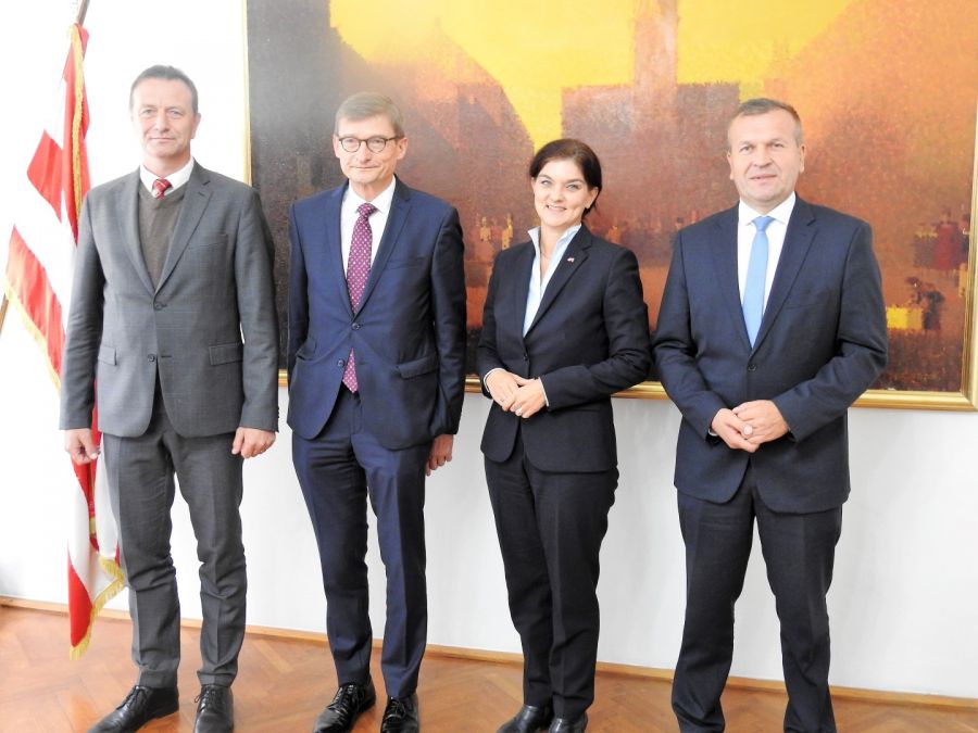 Prijem austrijskog veleposlanika: suradnja s Gradom i Županija odlična