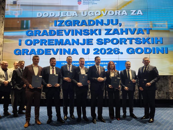 Na područje Varaždinske županije slilo se 1.247.245,13 eura za devet novih projekata sportske infrastrukture