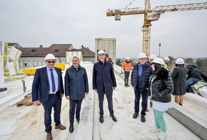 Najveća investicija u zdravstvu u županiji napreduje prema planu: Centralni operacijski blok Opće bolnice Varaždin bit će zavr&scaron;en u roku