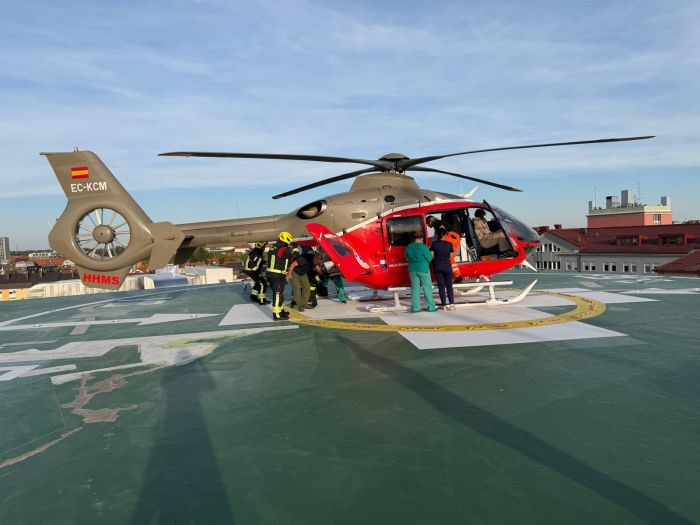 Prvo slijetanje helikoptera na krov COB-a: Iz Varaždina pacijent hitno prevezen u KB Dubrava