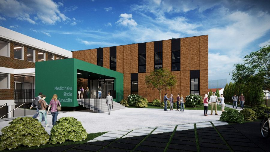 Završavaju natječaji za izvođače radova - počinje rekonstrukcija dvorca Opeka i dogradnja Medicinske škole