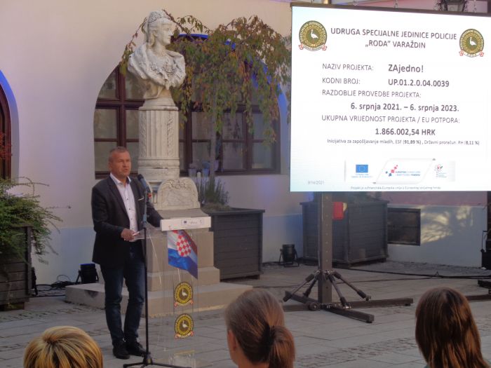 Udruga specijalne jedinice policije &quot;RODA&quot; u projektu „ZAjedno”