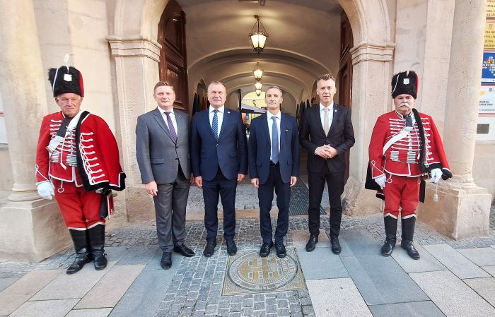 Veleposlanik Italije Nj. E. Trichilo u prvom posjetu Varaždinskoj županiji