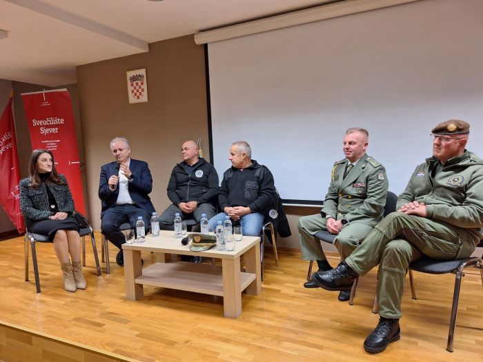 Sveučilište Sjever i ove godine uz Dan sjećanja na žrtve Domovinskog rata organiziralo panel s hrvatskim braniteljima