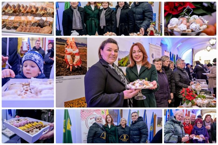 Tradicionalni božićni kolači u Županijskoj palači: Mmm, kako fino! &nbsp;
