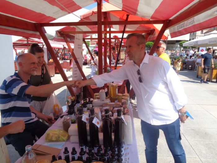 Županijski dužnosnici obišli Gospodarski sajam te podržali obrtnike i OPG-ove