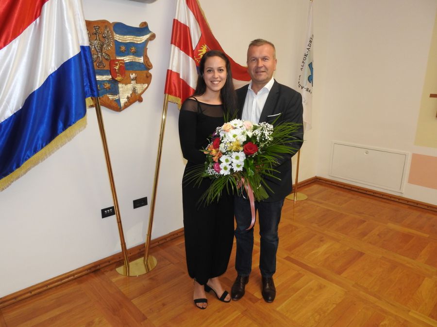 Župan priredio prijem za Deu Presečki