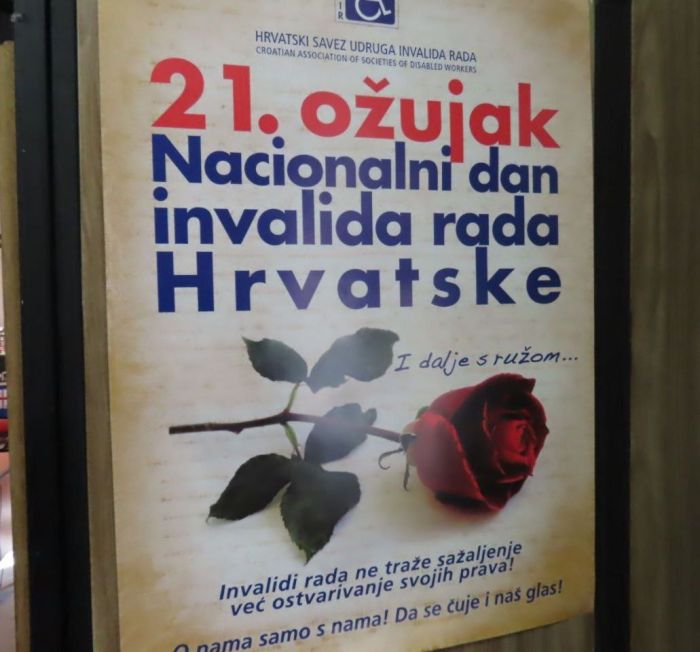 Obilježen Nacionalni dan invalida rada, podr&scaron;ku Udruzi invalida rada grada Varaždina dala i zamjenica župana Silvija Zagorec