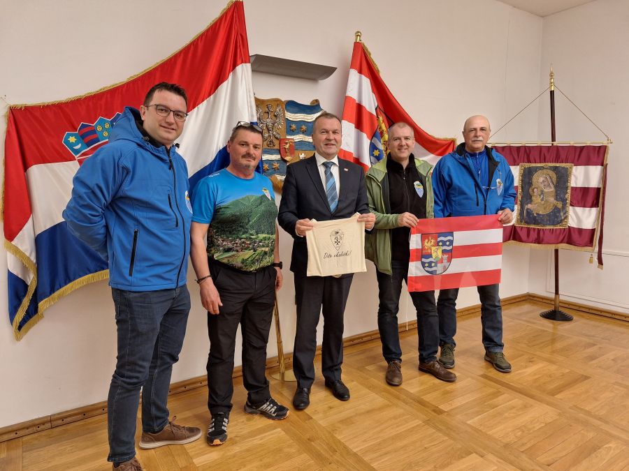 Prijem za članove ekspedicije Planinarskog kluba Ivanec