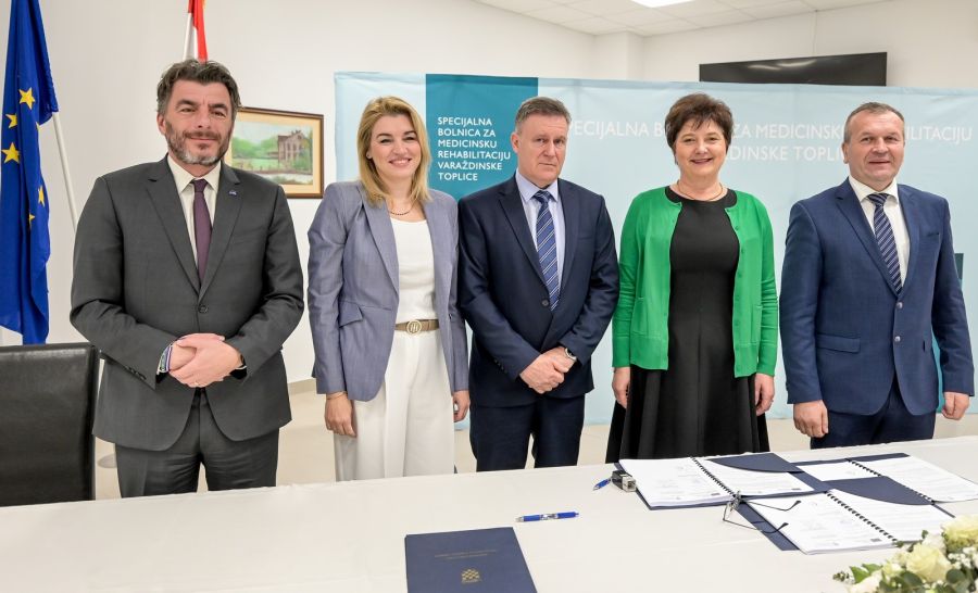 Ministrica Brnjac: Specijalnoj bolnici za medicinsku rehabilitaciju Varaždinske Toplice bespovratnih 17,1 milijun eura