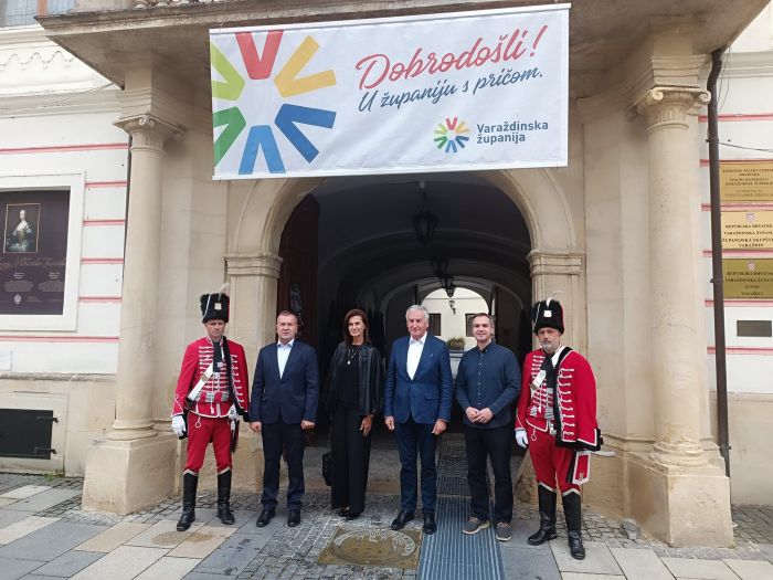 Župan Dubrovačko - neretvanske županije Dobroslavić na prijemu kod župana Stričaka, zajedno obi&scaron;li Centar za posjetitelje