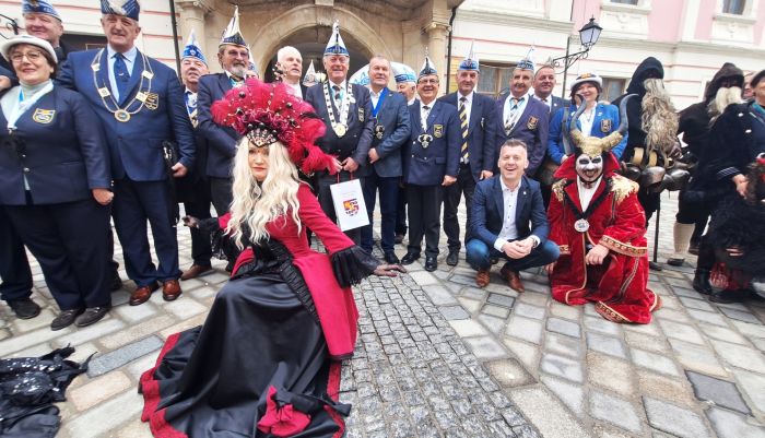 Prijem za predstavnike karnevalskih skupina i FECC-a u sklopu 10. Srakarskog fa&scaron;nika