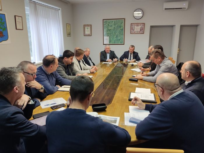 Radni sastanak Hrvatskih voda, Varaždinske županije i općina Breznica, Visoko i Breznički Hum vezano uz sanaciju klizi&scaron;ta