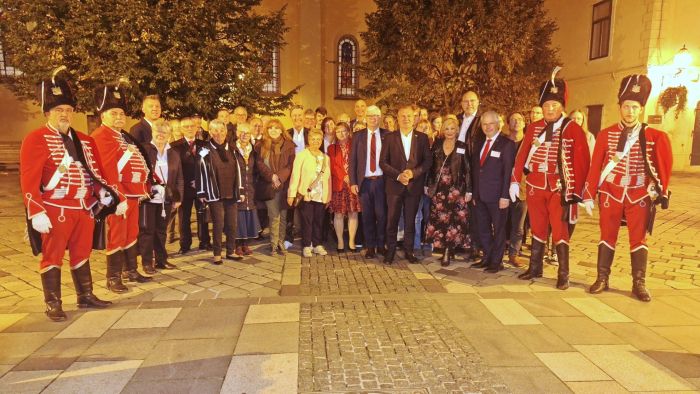 Prijem za studente i profesore Tehničkog sveučilišta u Dresdenu te poduzetnike i predstavnike javne uprave iz Saske