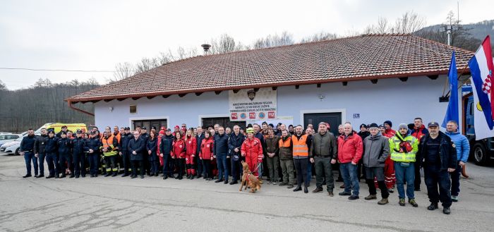 Terenskom vježbom žurnih službi na Kalniku obilježen  Dan europskog broja 112