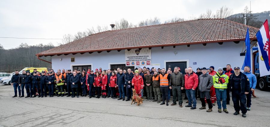Terenskom vježbom žurnih službi na Kalniku obilježen  Dan europskog broja 112