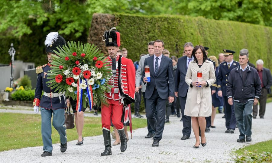 Obilježeno osnivanje 104. brigade HV,  Dan pobjede nad fa&scaron;izmom te Dan oslobođenja Varaždina i okolice