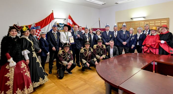 Prijem za članove Federacije europskih karnevalskih gradova i predstavnike Hrvatske udruge karnevalista