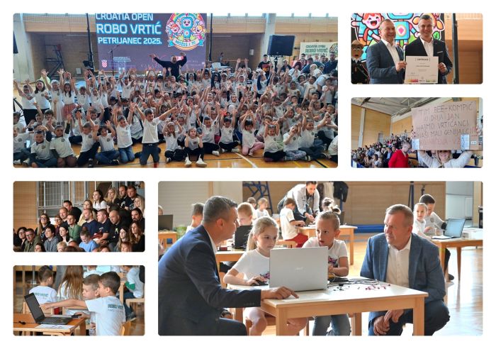 U Petrijancu prvo hrvatsko STEM natjecanje vrtićaraca: jo&scaron; ne idu u &scaron;kolu, ali robote programiraju kao od &scaron;ale!