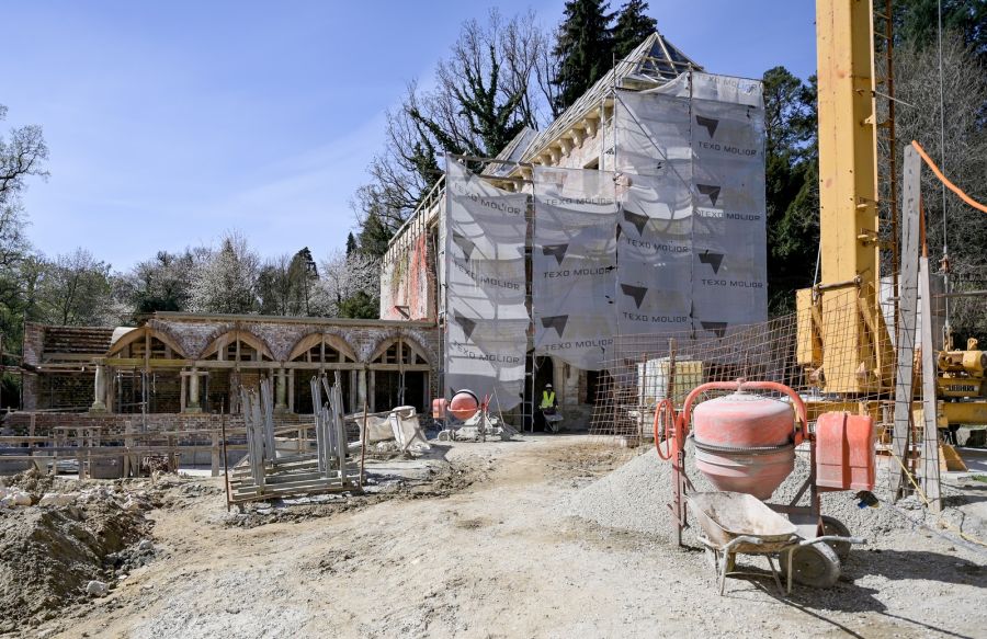 U tijeku radovi na obnovi i rekonstrukciji dvorca Opeka; župan Stričak: Uz dvorac, uredit ćemo i park kao i turističke sadržaje