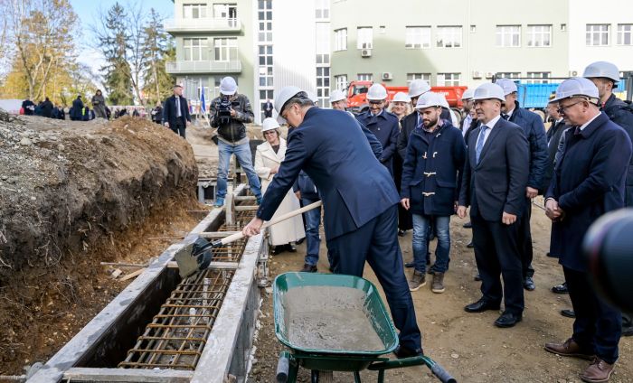 Svečano položen kamen temeljac za gradnju Centralnog operacijskog bloka Opće bolnice Varaždin