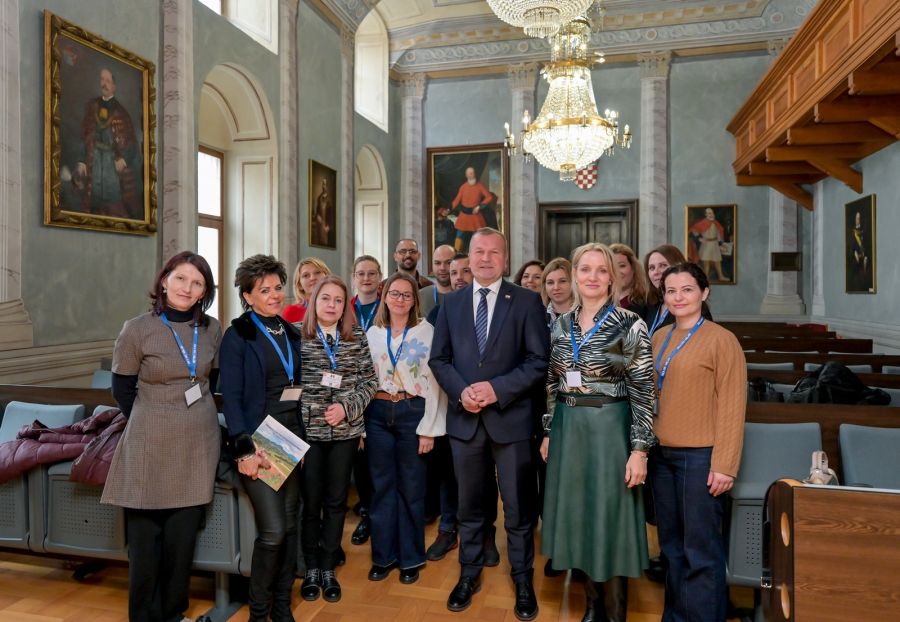 Prijem za učitelje iz Poljske, Rumunjske, Turske te O&Scaron; Petrijanec u sklopu Erasmus+ projekta
