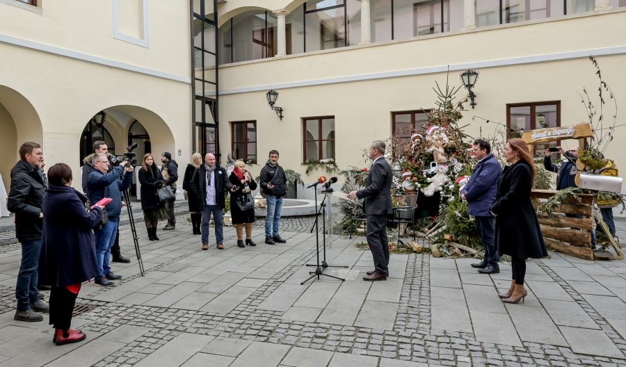 Tradicionalni prijem župana Stričaka i suradnika za djelatnike medijskih kuća