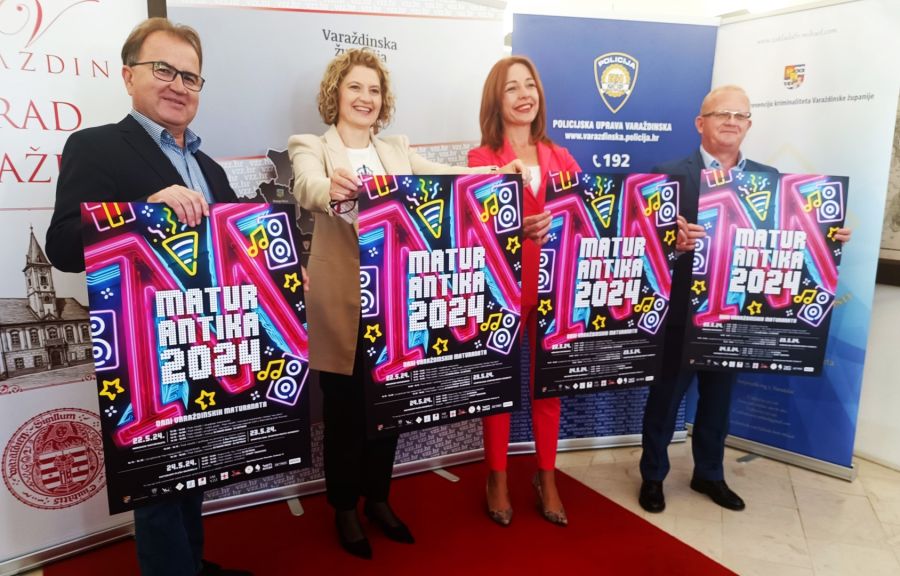 Od 22. do 24. svibnja tradicionalna Maturantika za 1.775 maturanata iz Varaždinske županije