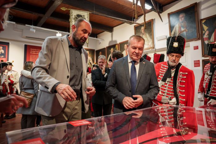 U Trakošćanu otvorena izložba „Vojnici grofa Josipa Kazimira Draškovića“