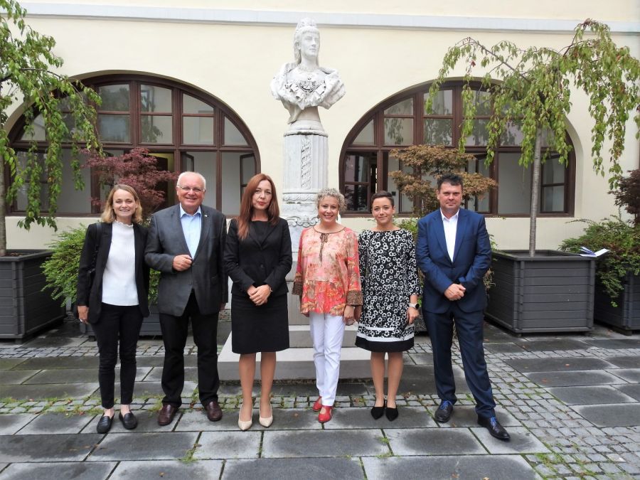 Predsjednika Instituta regija Europe Franza Schausbergera ugostila zamjenica župana Silvija Zagorec