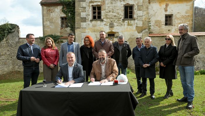 Važan korak prema cjelovitoj obnovi dvorca Bela I &ndash; potpisan ugovor o izradi projektno-tehničke dokumentacije