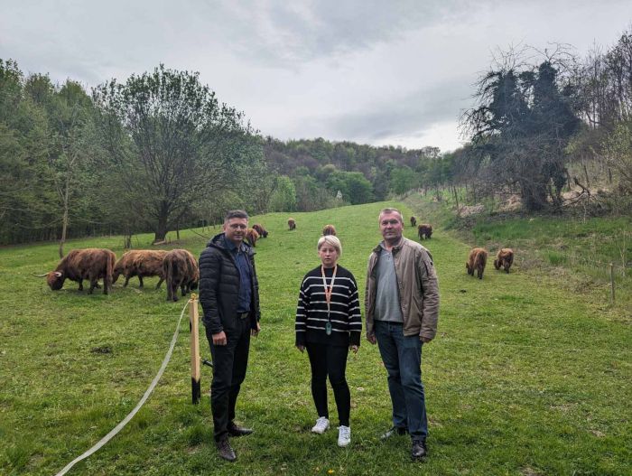 Župan Anđelko Stričak u posjeti OPG Mekota