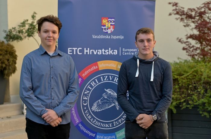 Robotičaru Juraju Kolariću i matematičaru Emanuelu Tukaču nagrade za srebro i broncu, Stričak: Sjajni ste, vi činite prevagu!