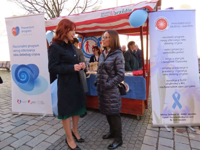 Obilježen Mjesec svjesnosti o raku debelog crijeva: U Varaždinskoj županiji 50 posto oboljelih umire od raka debelog crijeva &ndash; odazovite se preventivnim pregledima!