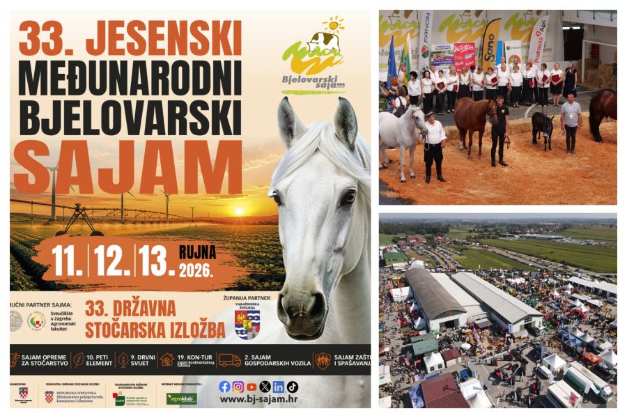 Varaždinska županija partner 33. Jesenskog međunarodnog bjelovarskog sajma